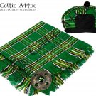 Scottish IRISH Tartan KILT ACCESSORIES - FlyPlaid - Brooch - Glengarry Hat - Cap Size 58