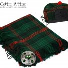 Scottish ROSS HUNTING MODERN Tartan KILT ACCESSORIES - FlyPlaid - Brooch - Glengarry - Cap Size 58