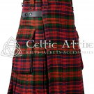 Macdonald Tartan Scottish TARTAN UTILITY KILT for Men 16 Oz Acrylic All Sizes
