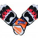 Repsol Honda Gloves MOTORBIKE RACING GLOVES Real Leather Biker Gloves Replica