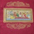 Palm leaf Wall hanging (Maroon)