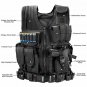 Military Vest Tactical Plate Carrier Holster Police Molle Assault Combat Gear