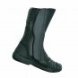 Mens Motorbike Leather Boots Biker Racing Motorcycle Armoured Shoes Waterproof- UK Size 10