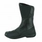 Mens Motorbike Leather Boots Biker Racing Motorcycle Armoured Shoes Waterproof- UK Size 10