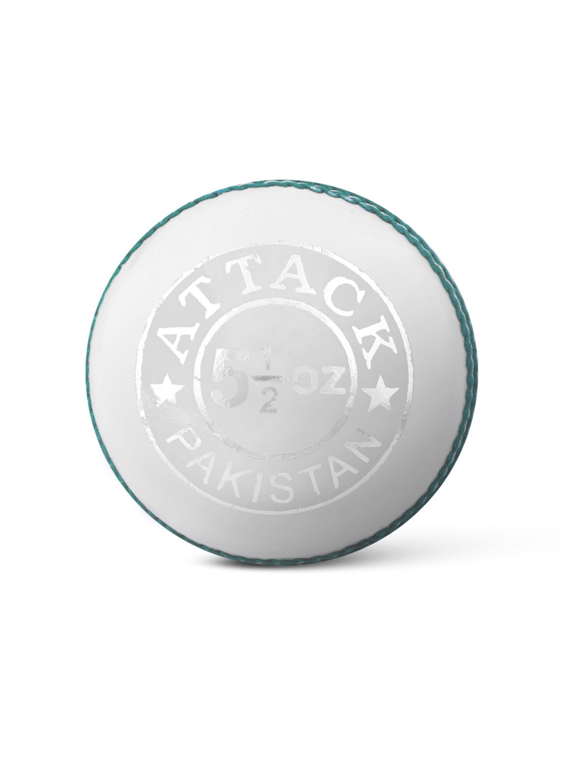 CA Attack White Hard Leather Ball Pack of 6
