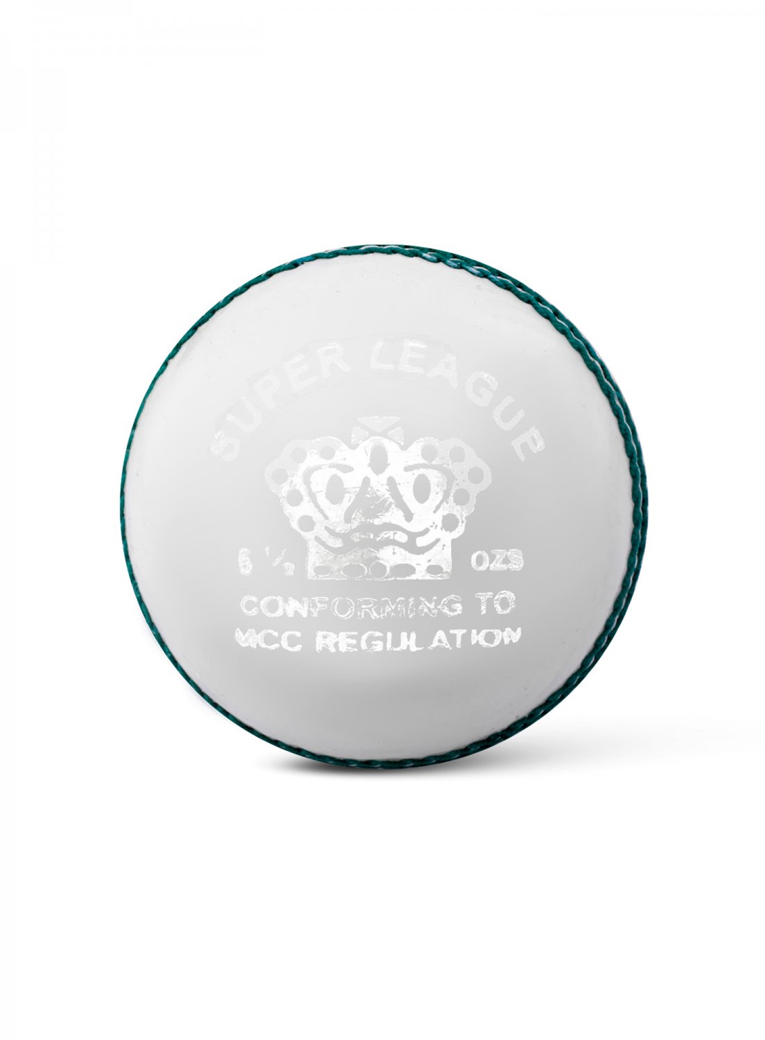 CA Super League White Hard Leather Ball Pack of 12