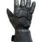 Motorbike Gloves Full Leather Gloves Motorcycle Water proof Warm Winter Gloves- Size L