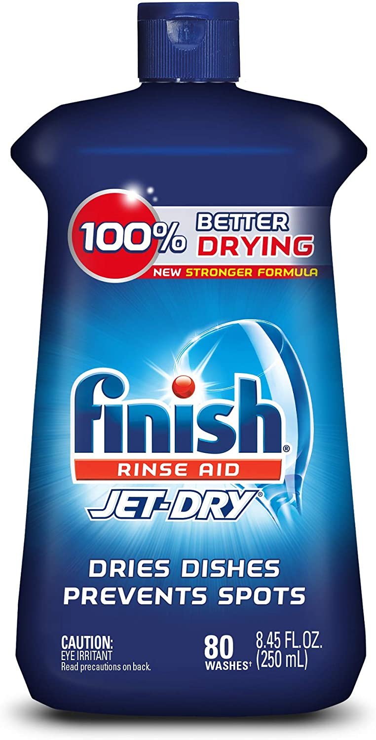 Finish JetDry Rinse Aid, Dishwasher Rinse Agent & Drying Agent, 8.45 Fl Oz
