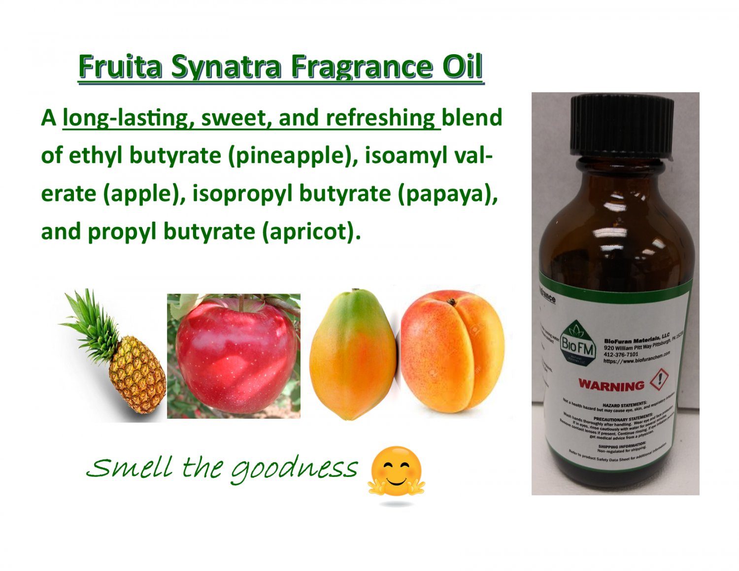 1oz. Fruita Synatra Fragrance Oil