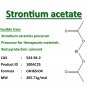 100g Strontium acetate
