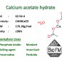 100g Calcium acetate hydrate