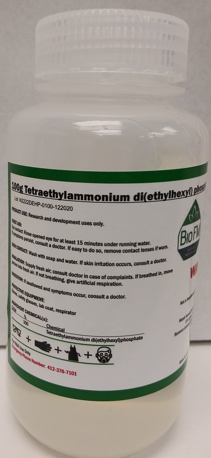 100g Tetraethylammonium di(2-ethylhexyl)phosphate ([N2222][DEHP])