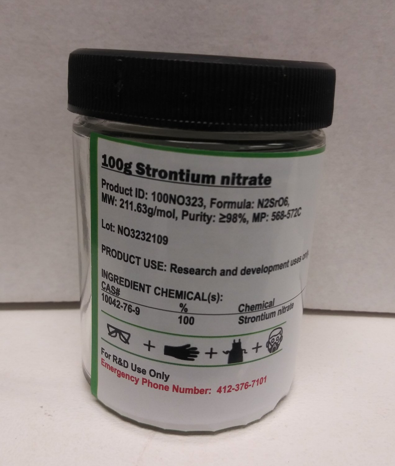1kg Strontium nitrate
