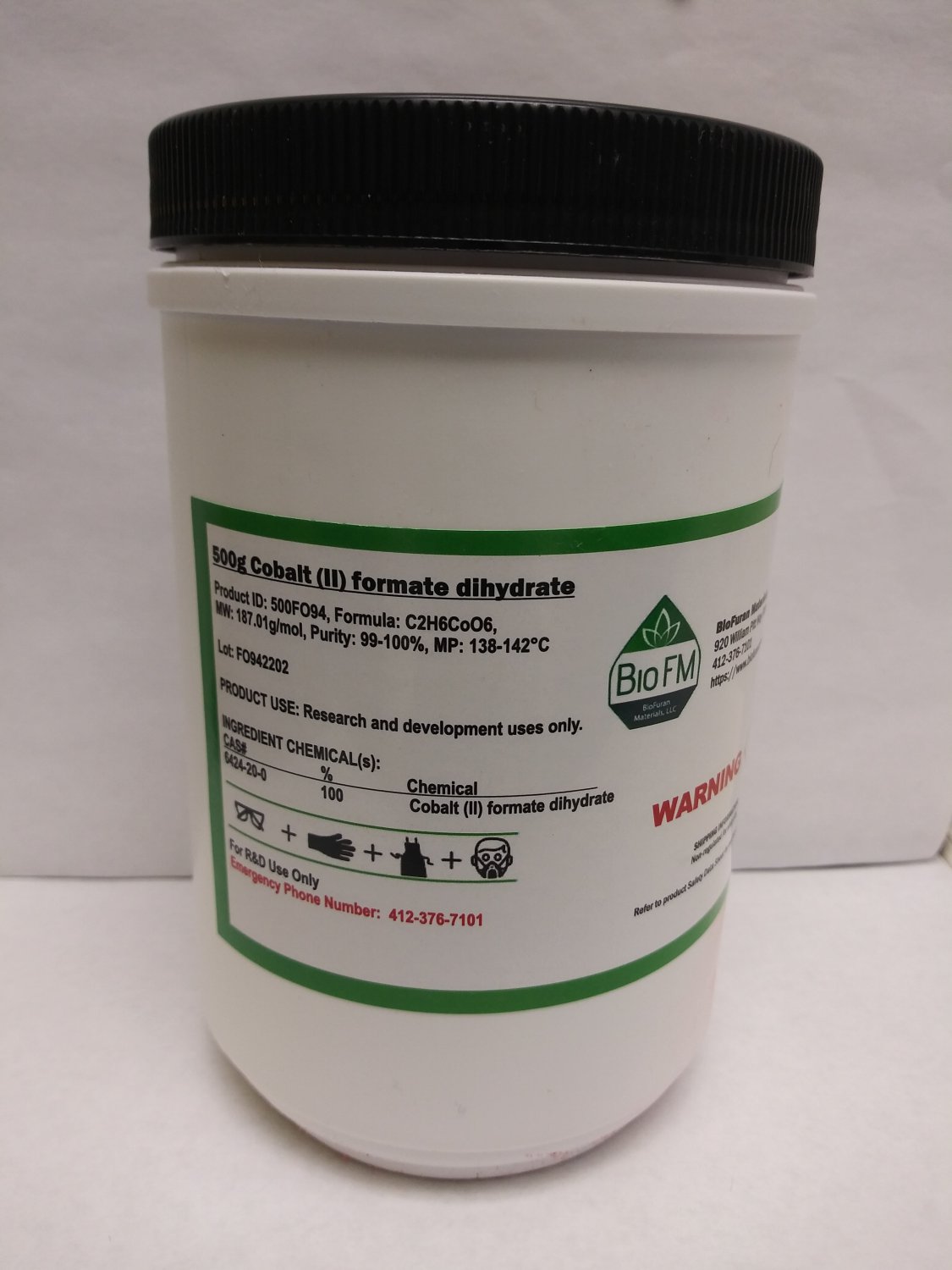 1kg Cobalt (II) formate dihydrate