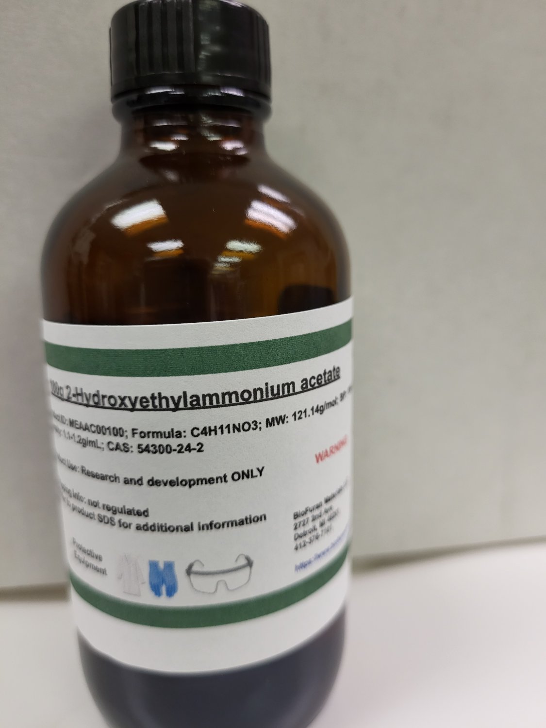 500g 2-Hydroxyethylammonium acetate