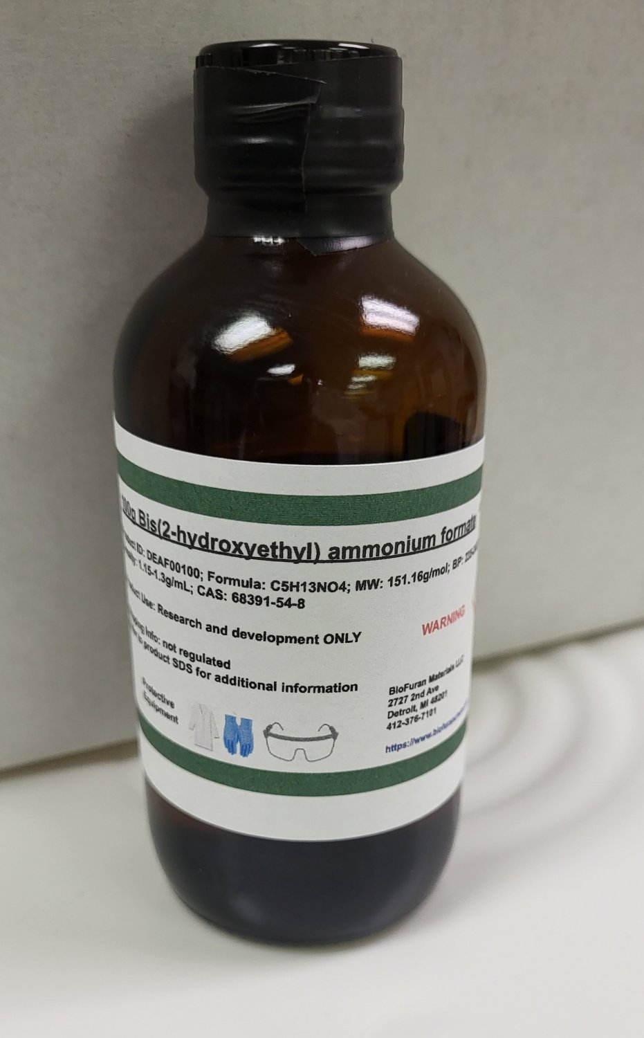 100g Bis(2-hydroxyethyl) ammonium formate