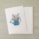 Wildflowers Bloom were you are Planted Friendship Notecard with envelopes Set of 6