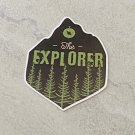 Recreation Outdoor The Explorer Waterproof Die Cut Sticker