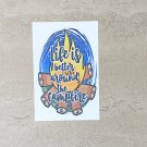 Life Is Better Around the Campfire Stationery Postcards 5 Piece Set
