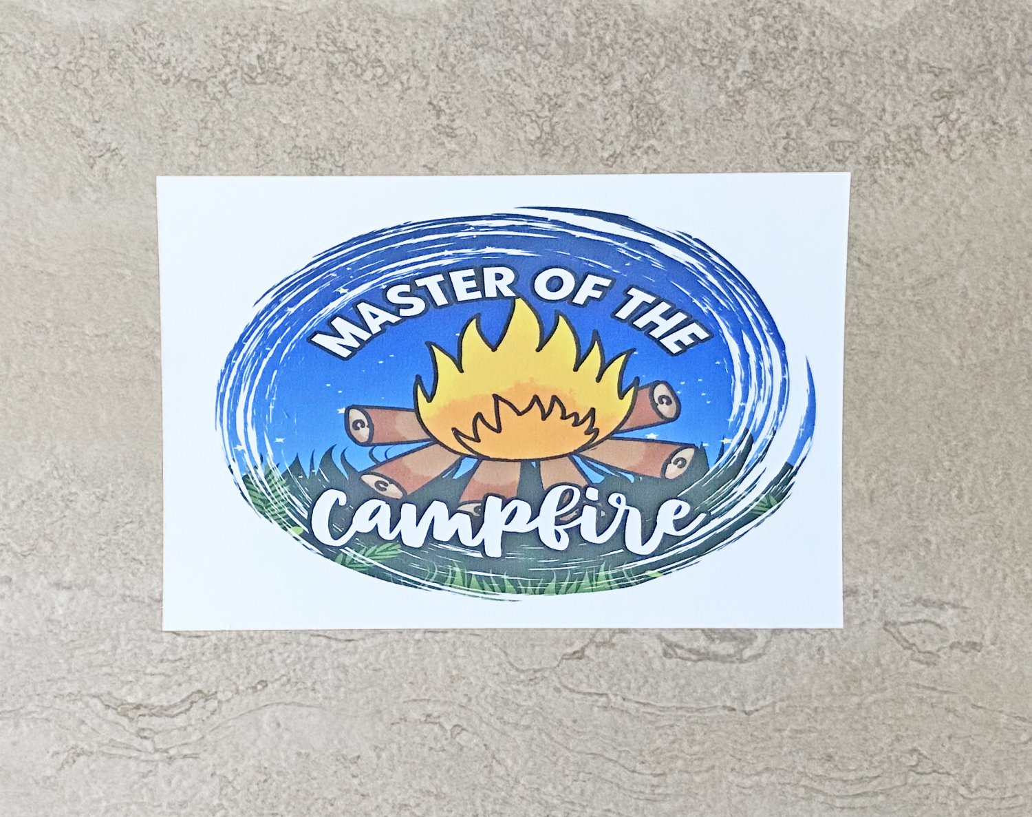 Master of the Campfire Stationery Postcards 5 Piece Set