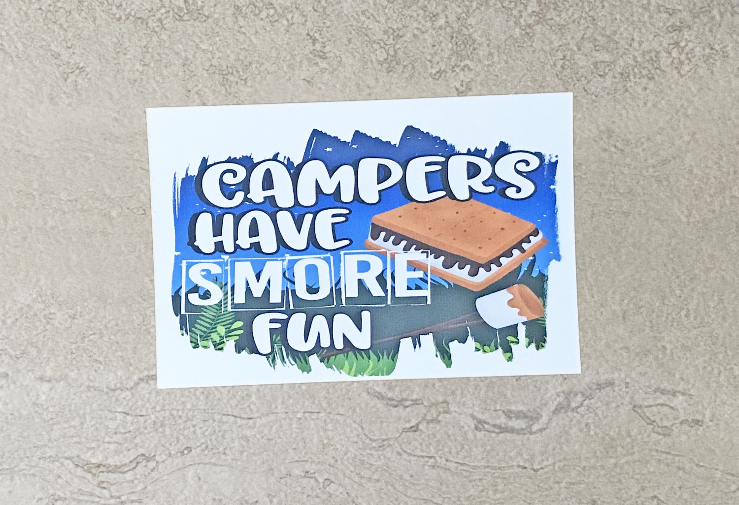 Campers Have Smore Fun Stationery Postcards 5 Piece Set