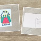 Camping Is My Happy Place Postcard Set of 5