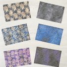 Assorted Scroll Patterns and Text Postcards Set of 6