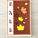 Fall Maple Leaves Postcard
