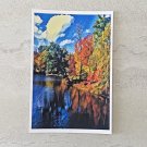 Fall Season at the Lake Postcard