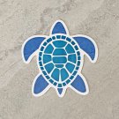 Sea Turtle Waterproof Die Cut Sticker