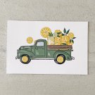 Lemons Lemonade Truck Fruit Postcard