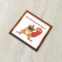 It's Just About the Nuts Squirrel Fridge Magnet Handmade
