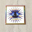 Yoga Meditation Harmony Lotus Pose Fridge Magnet Handmade