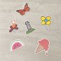 Lighthouse Faux Embroidery Waterproof Die Cut Sticker