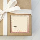 Fall Leaves Ombre Colors Gift Giving 12 piece Sticker Sheet