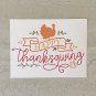 Happy Thanksgiving Turkey Greeting Notecards with envelopes Set of 6