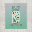 Bug Patrol Insect Collector Throw Blanket