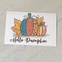 Autumn Fall Season Greeting Stationery Postcards 8 Piece Set