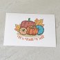 Autumn Fall Season Greeting Stationery Postcards 8 Piece Set