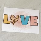 Love Fall Stationery Postcards 5 Piece Set