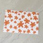 Autumn Fall Leaves and Pumpkins Stationery Postcards 7 Piece Set