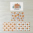 Spooky Season Halloween Pumpkins Stationery Postcards 4 Piece Set