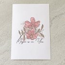 Magic Is In You Retro Wildflowers Friendship Postcard