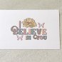 I Believe In You Friendship Theme Stationery Postcards 5 Piece Set