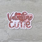 Valentine Cutie Waterproof Die Cut Sticker