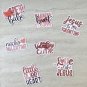 Valentine Cutie Waterproof Die Cut Sticker