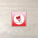 Be My Love Muffin Valentine Fridge Magnet Handmade