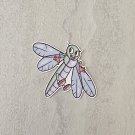 Cartoon Insect Dragonfly Waterproof Die Cut Sticker