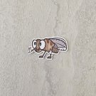 Cartoon Insect House Fly Waterproof Die Cut Sticker