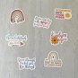 Be Kind Rainbow Positive Message Motivational Waterproof Sticker